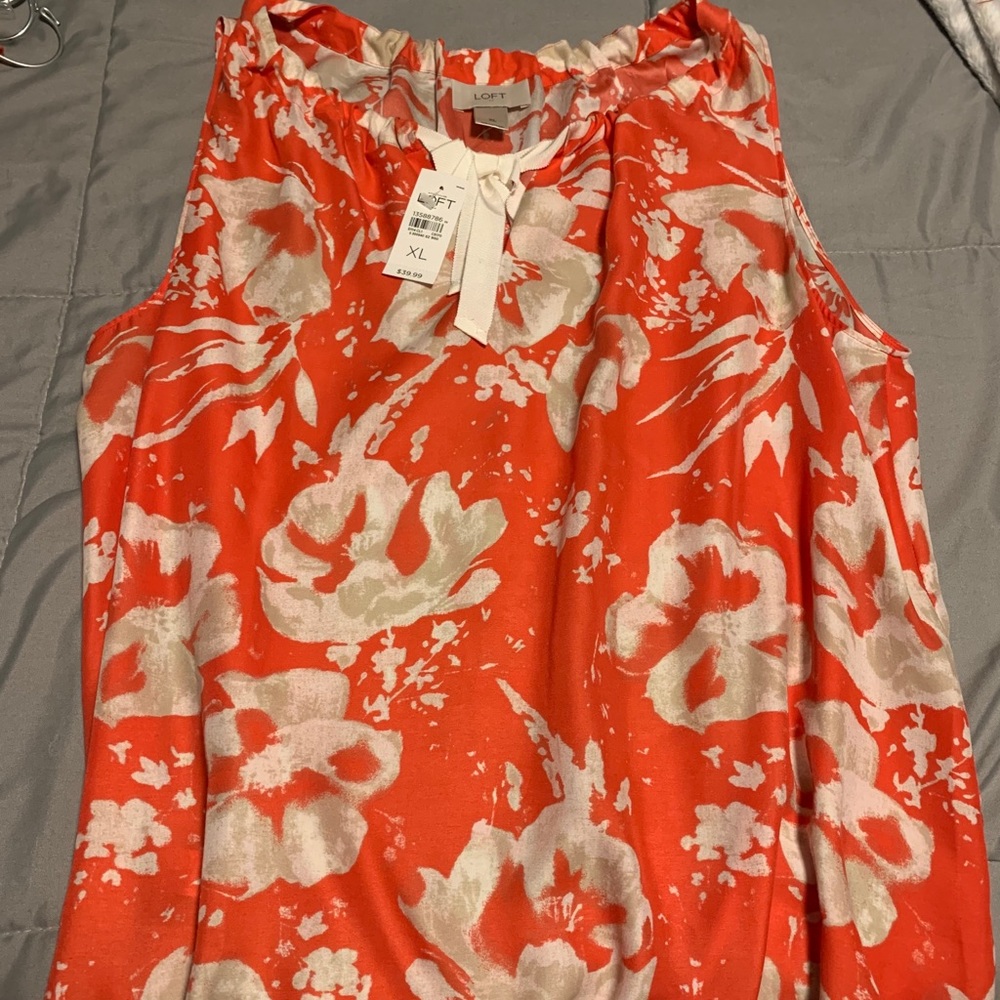 NWT Ann Taylor LOFT Sleeveless Blouse